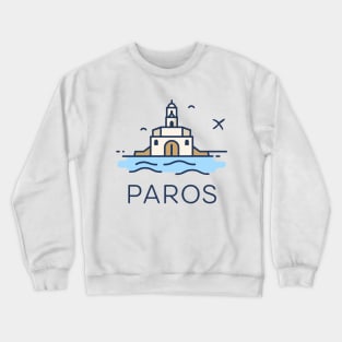 Paros Greece. Crewneck Sweatshirt